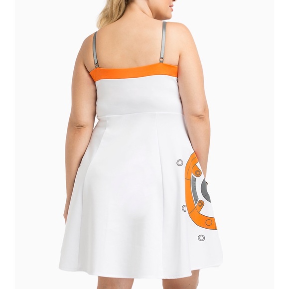 Torrid x Her Universe Disney Star Wars BB-8 Cosplay Skater Swing Dress 4X 26 - Picture 8 of 15